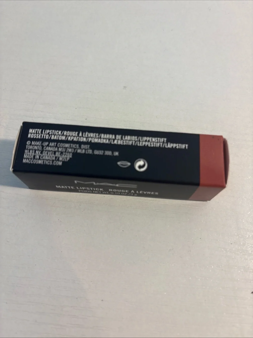 MAC Matte Lipstick VELVET TEDDY - 0.10oz./3g